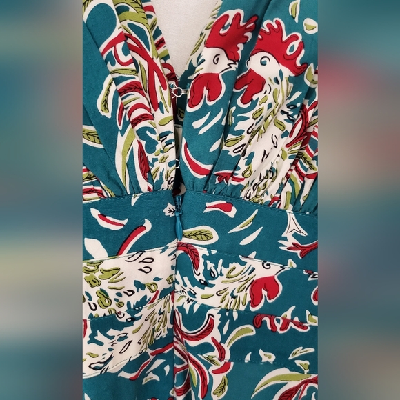 Trashy Diva 1940s Dress Ruffled Feathers - Picture 7 of 9